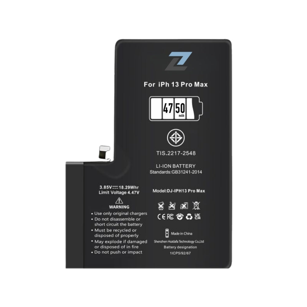 ZL IPhone 13 Pro Max High Capacity Battery 4750 mAh