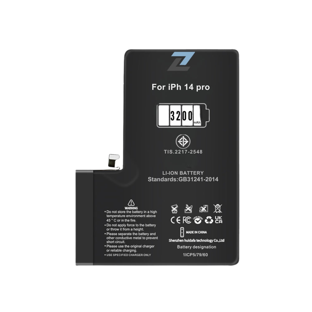 ZL IPhone 14 Pro Standard Capacity Battery 3200 mAh