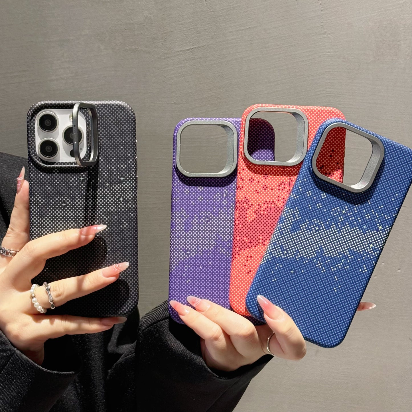 Star weaving phone case