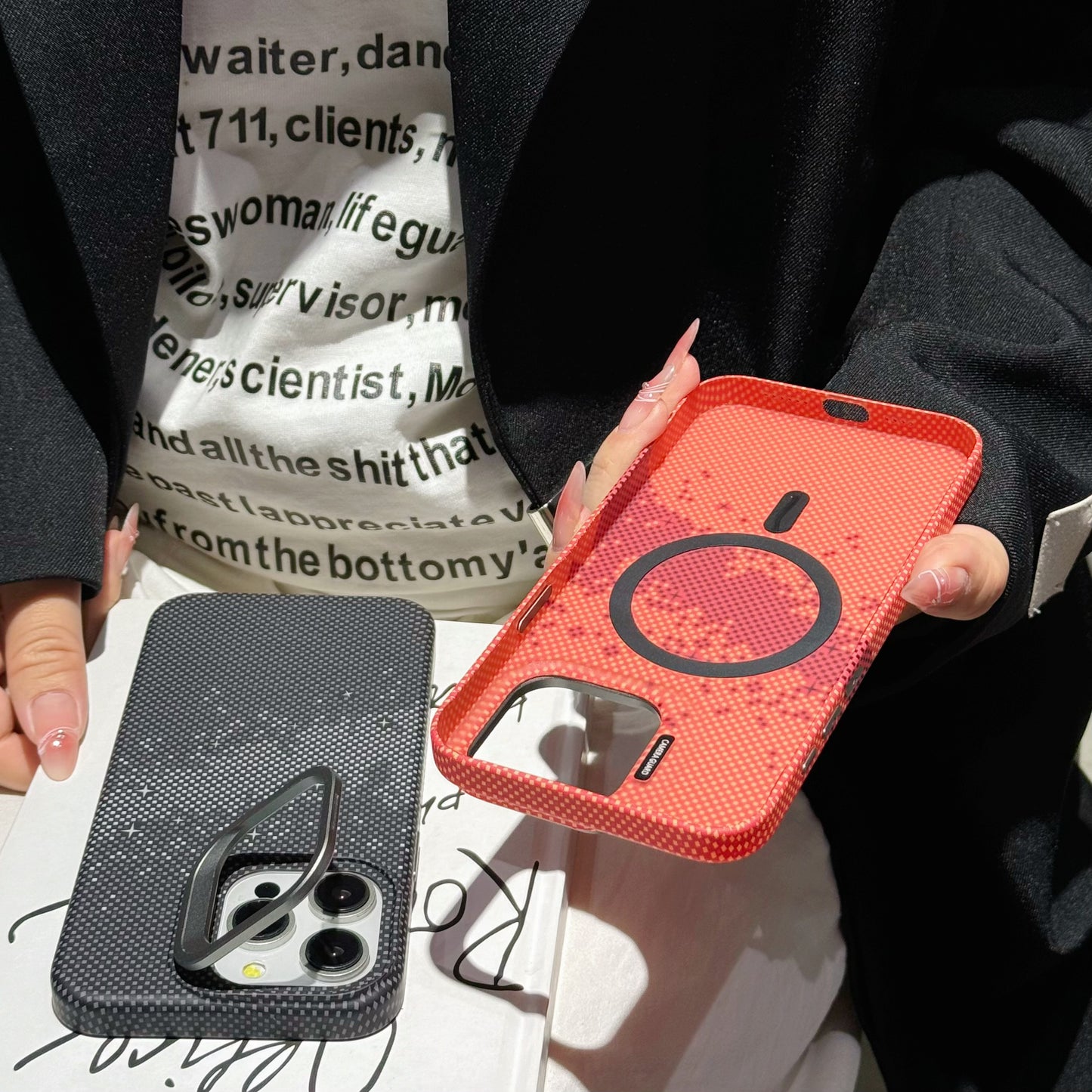 Star weaving phone case