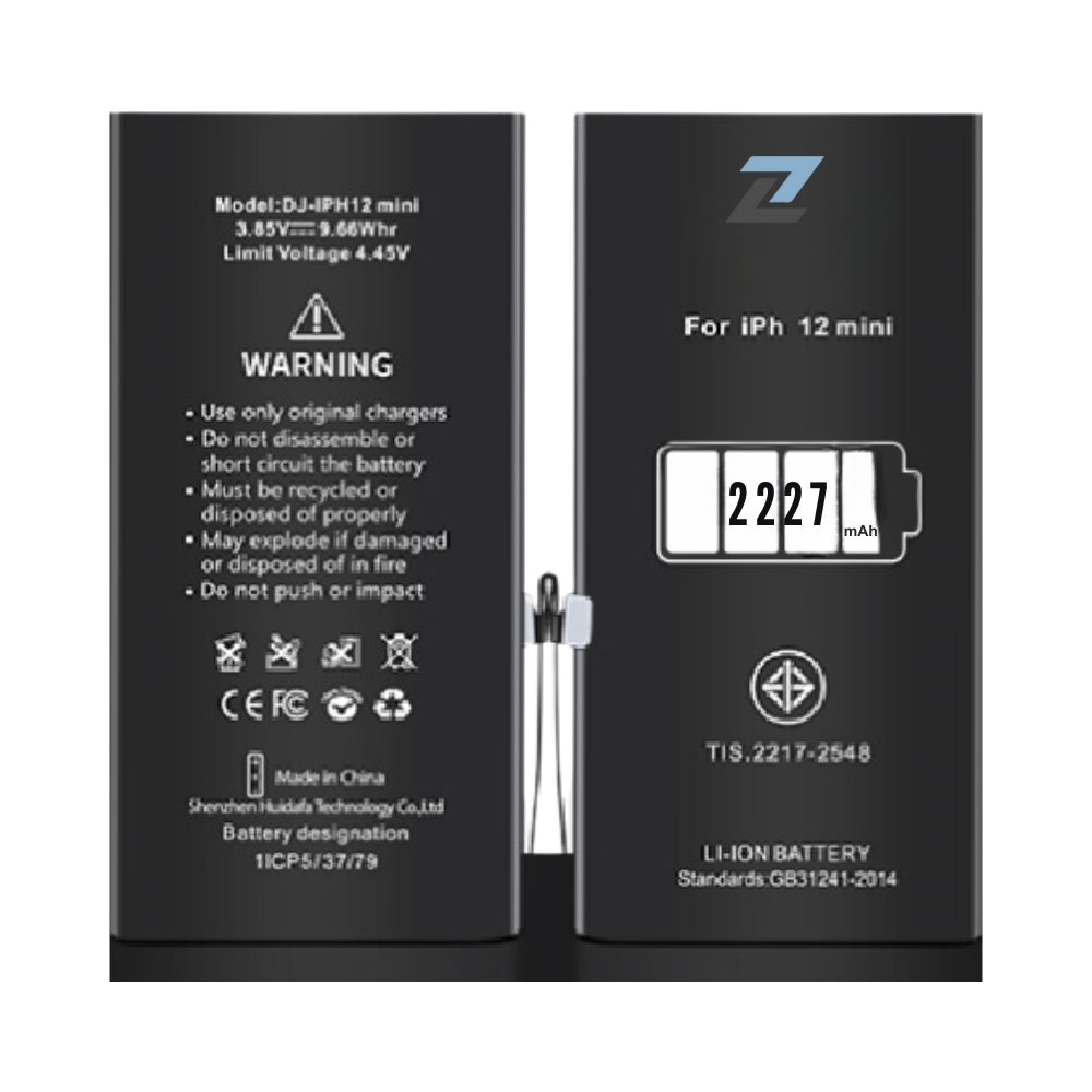 ZL IPhone 12 Mini Standard Capacity Battery 2227 mAh