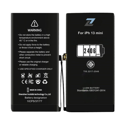 ZL IPhone 13 Mini Standard Capacity Battery 2406 mAh