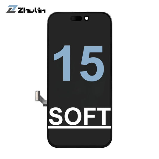 ZL iPhone 15 Soft OLED Screen Assembly Replacement  AAA+ Quality