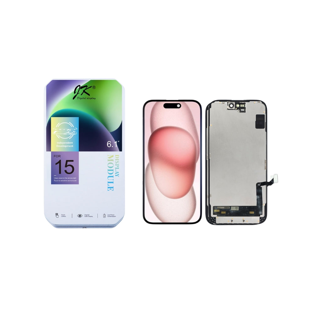 JK iPhone 15 FHD Incell Screen Assembly Replacement