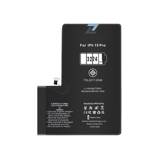 ZL IPhone 15 Pro Standard Capacity Battery 3274 mAh