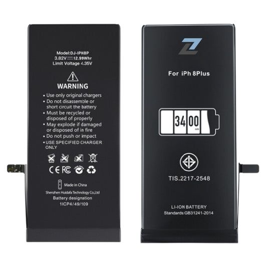 ZL IPhone 8p High Capacity Battery 3400 mAh