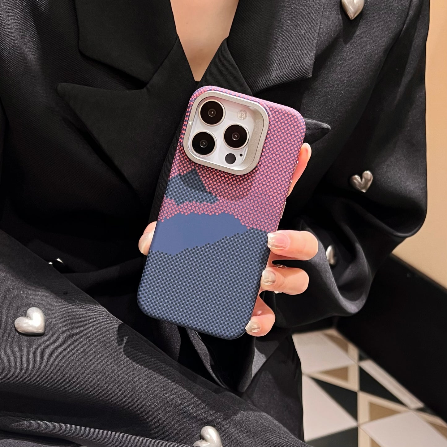 Mountain weaving phone case