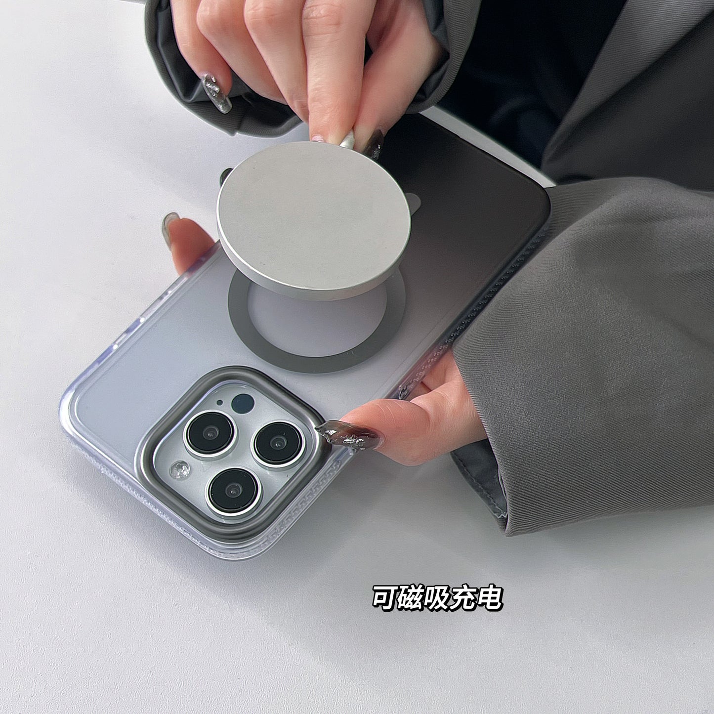 Gradient magsafe phone case for iphone 16